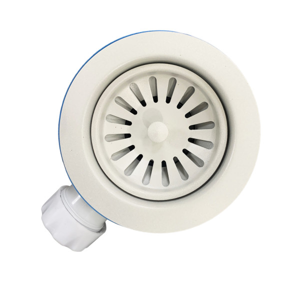 Сифон подвійний Adamant  FSA-02 Білий