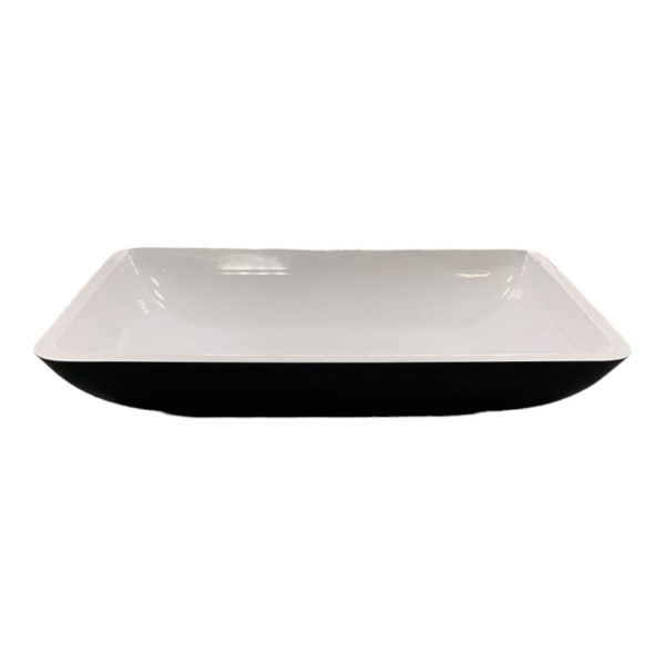 Умивальник Adamant Lower Black\White glossy