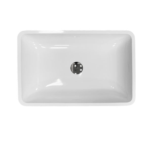 Умивальник Adamant Lower Black\White glossy