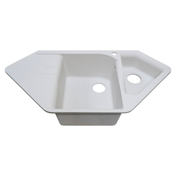 Кухонна мийка Adamant SPIRIT Білий