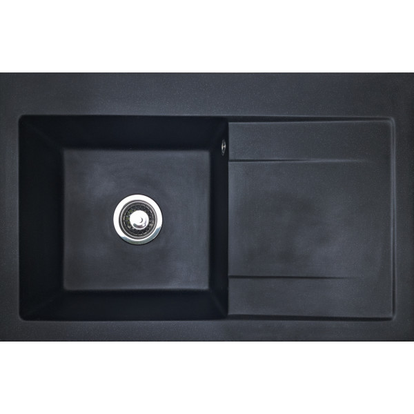 Кухонна мийка Adamant STARK Чорний металік