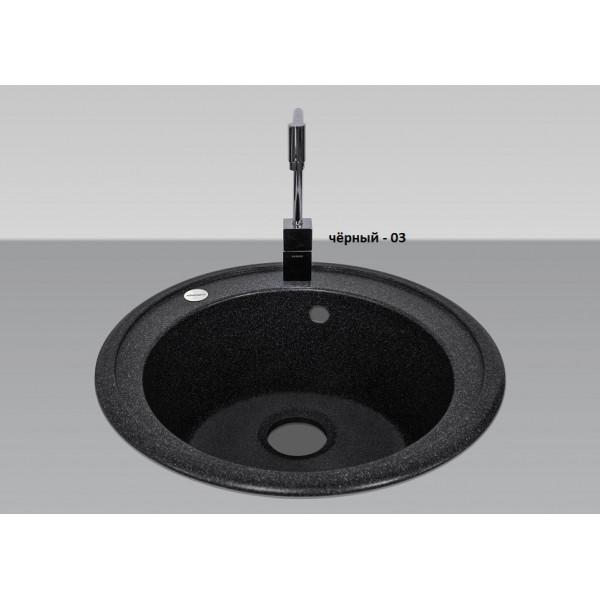 Кухонна мийка Adamant SUN Чорний