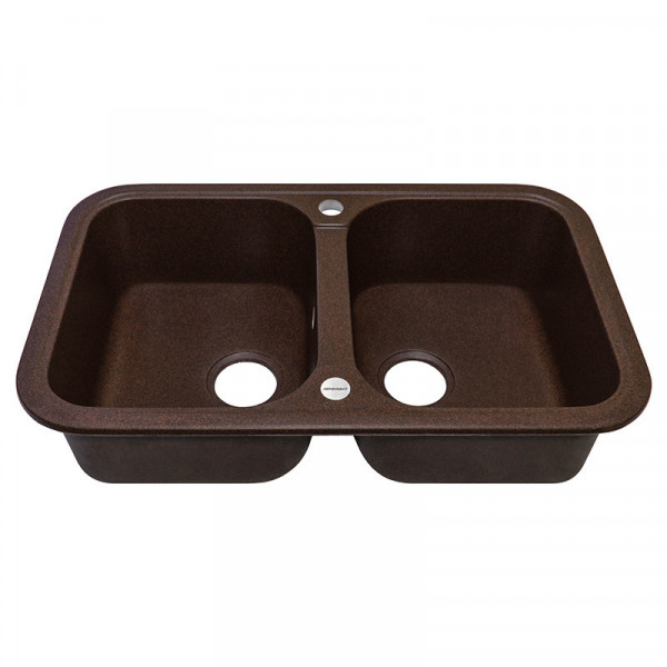 Кухонна мийка Adamant TWINS Mokko