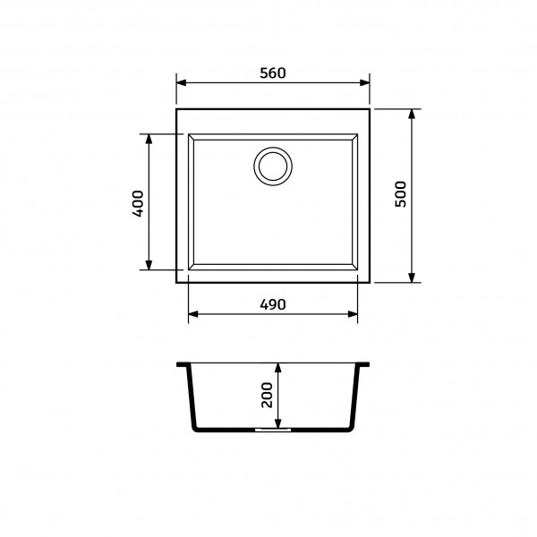 Кухонна мийка Adamant UNIVER Terra-cotta