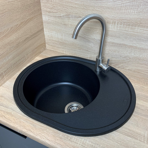 Кухонна мийка Adamant VAST Чорний